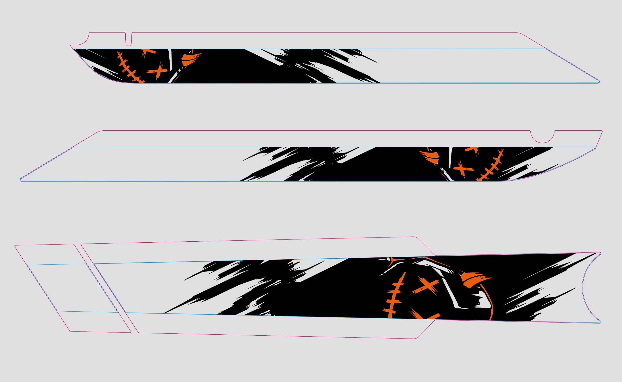 SCOR Spare Parts | 4060 Z Frame Protector by Slicy ORANGE